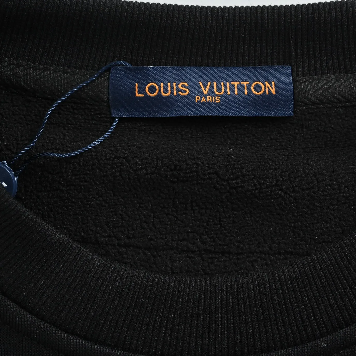 Louis Vuitton/Louis Vuitton 25Fw cuff 1878 round neck sweatshirt